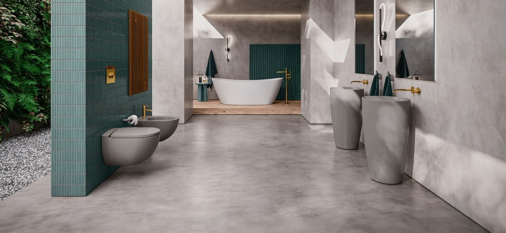 Baño con productos Valadares