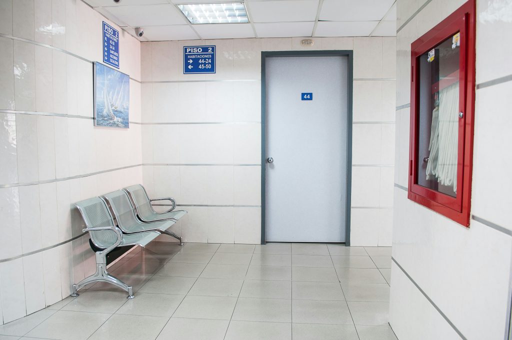 sala de espera clinica