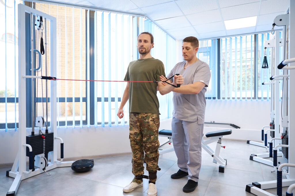 rehabilitación de paciente quirúrgico